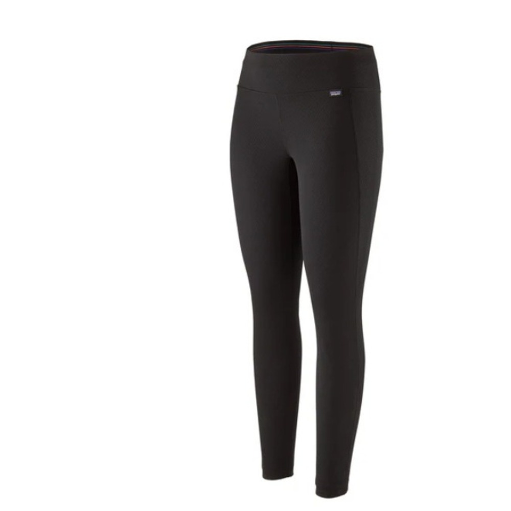 Patagonia Capilene Midweight Bottoms‎ Black Base Layer Leggings Small